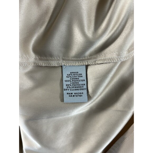 Eliza J Women’s Floral Lace Sleeveless Zip Sheath Dress Black Size 6 Whimsigoth - Picture 10 of 10